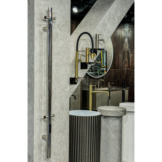 Полотенцесушитель электрический Boheme Uno П1 1500x122 мм 726-CR - фото 2