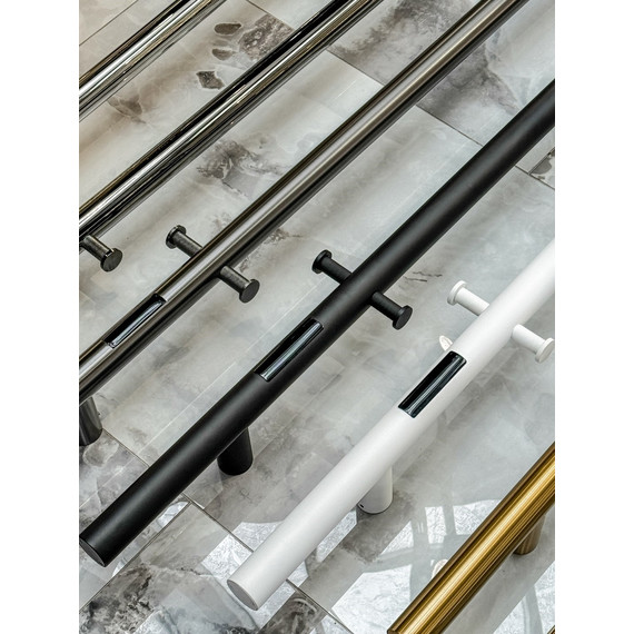 Полотенцесушитель электрический Boheme Uno П1 1500x122 мм 726-GM, графит - фото 6