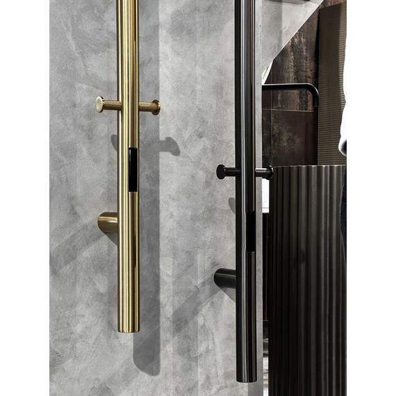 Полотенцесушитель электрический Boheme Uno П1 1500x122 мм 726-MG, золото матовое - фото 5