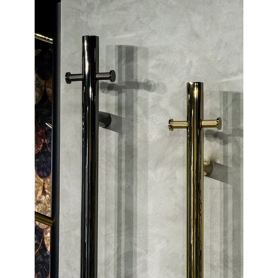 Полотенцесушитель электрический Boheme Uno П1 1500x122 мм 726-SGM, графит глянец - фото 3