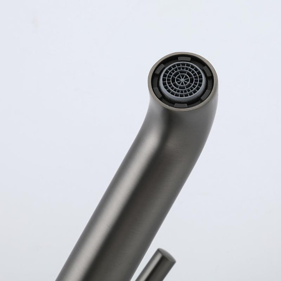 Смеситель для раковины высокий Gappo G06-9 G1006-29, оружейная сталь, Цвет производителя: оружейная сталь - фото 18