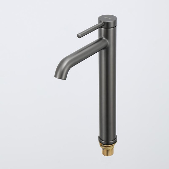 Смеситель для раковины высокий Gappo G06-9 G1006-29, оружейная сталь, Цвет производителя: оружейная сталь - фото 14