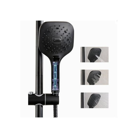 Душевая стойка Gappo G2450, черный - фото 6