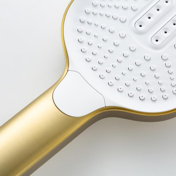 Смеситель для ванны с выдвижным изливом Gappo G10-3 G3210-3, золото сатин, Цвет производителя: золото сатин - фото 22