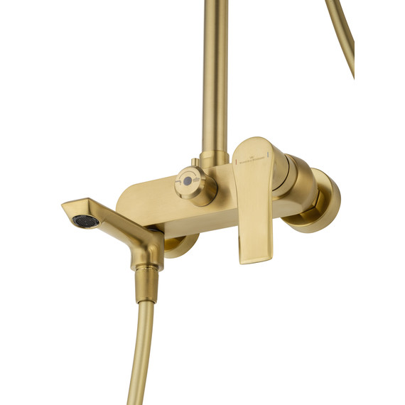 Душевая стойка Wonzon & Woghand Brilliant WW-88047079-BG, золото брашированное - фото 4