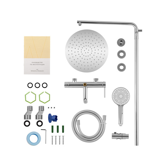 Душевая стойка Wonzon & Woghand Stick WW-88739017-CR - фото 6