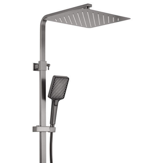 Душевая стойка Wonzon & Woghand Diamond WW-88739011-BGM, тёмный графит брашированный - фото 5