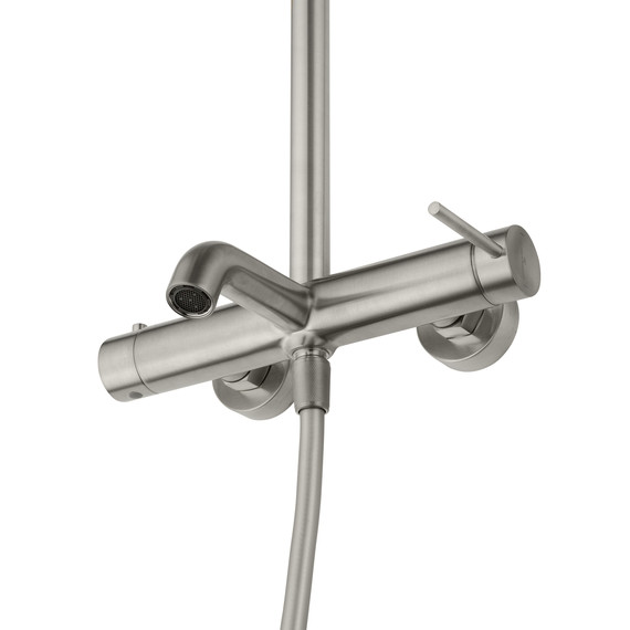 Душевая стойка Wonzon & Woghand Stick WW-88739017-BN, никель брашированный - фото 4