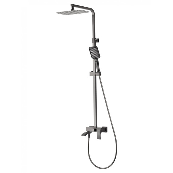 Душевая стойка Wonzon & Woghand Fit WW-88739009-BGM, тёмный графит брашированный - фото 