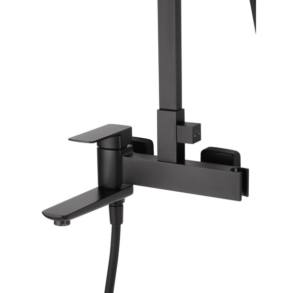 Душевая стойка Wonzon & Woghand Edge WW-88739003-MB, чёрный матовый - фото 3