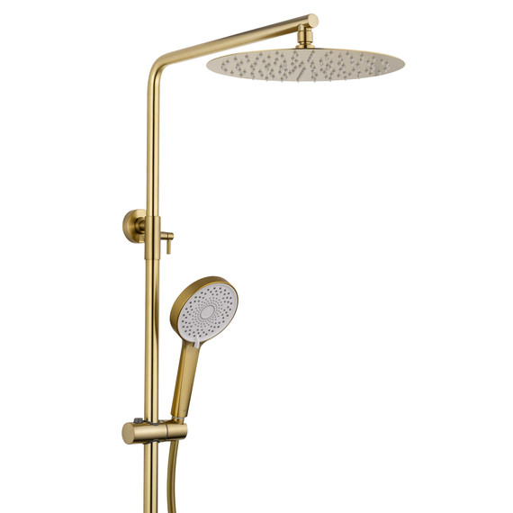 Душевая стойка Wonzon & Woghand Tor WW-88047073-BG, золото брашированное - фото 5