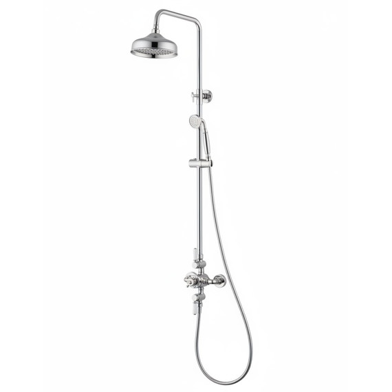 Душевая стойка с термостатом Wonzon & Woghand Retro WW-B3041-CR - фото 