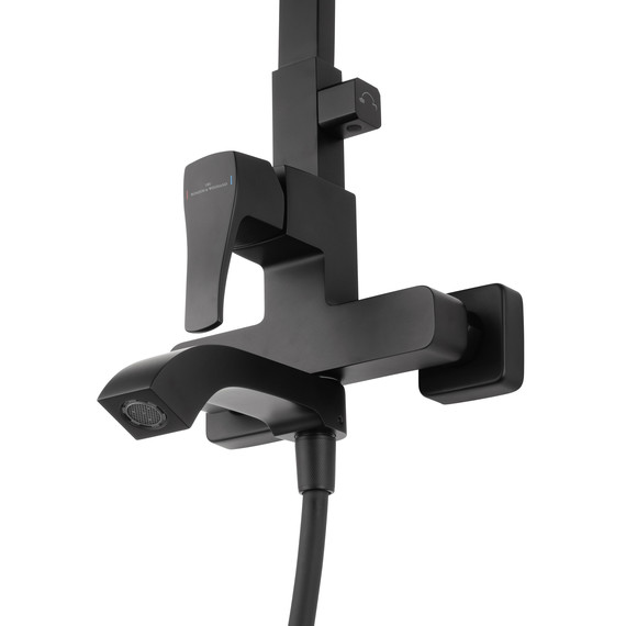 Душевая стойка Wonzon & Woghand Flex WW-88047072-MB, чёрный матовый - фото 4