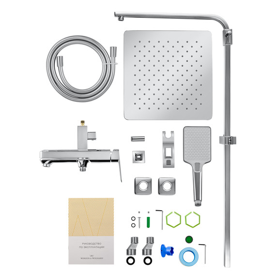 Душевая стойка Wonzon & Woghand Diamond WW-88739011-CR - фото 7
