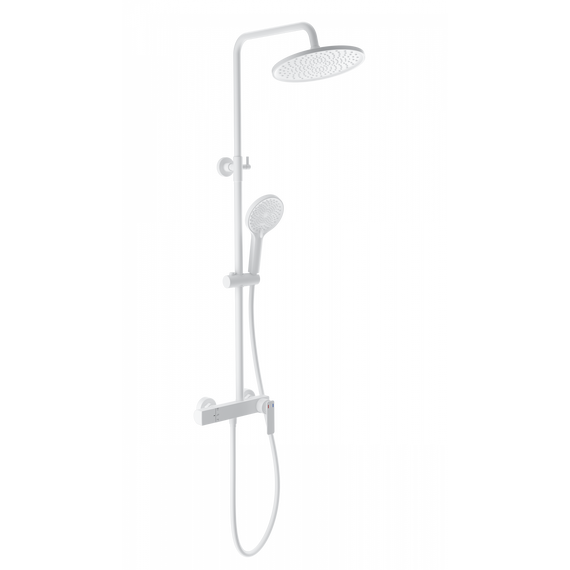 Душевая стойка Wonzon & Woghand WW-B3517-MW, белый матовый - фото 