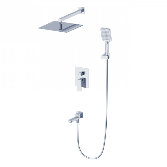 Душевая система для ванны Wonzon & Woghand Cube 2.0 WW-88087068-CR - фото 