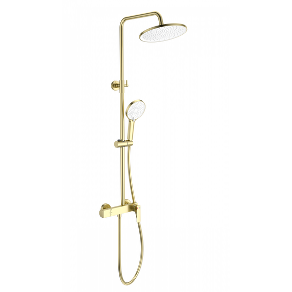 Душевая стойка Wonzon & Woghand WW-B3517-BG, золото брашированное - фото 