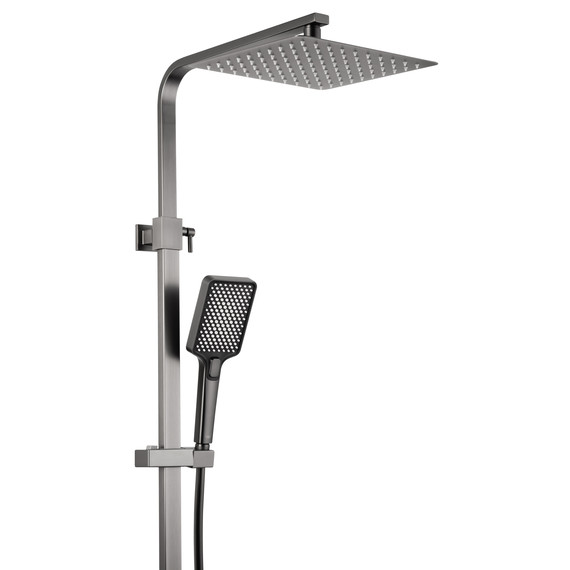 Душевая стойка Wonzon & Woghand Edge WW-88739003-BGM, тёмный графит брашированный - фото 5