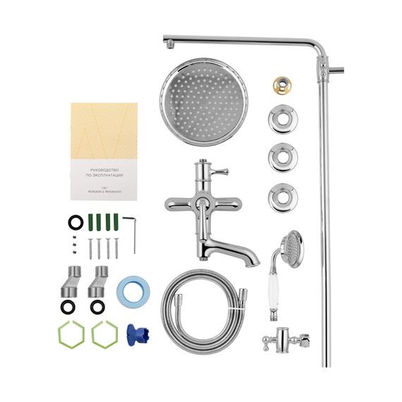 Душевая стойка Wonzon & Woghand Steam WW-88739008-CR - фото 6