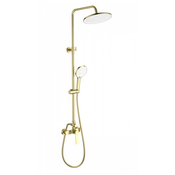 Душевая стойка Wonzon & Woghand WW-B3200-BG, золото брашированное - фото 