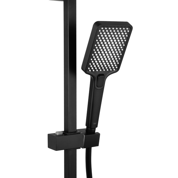Душевая стойка Wonzon & Woghand Fit WW-88739009-MB, чёрный матовый - фото 6