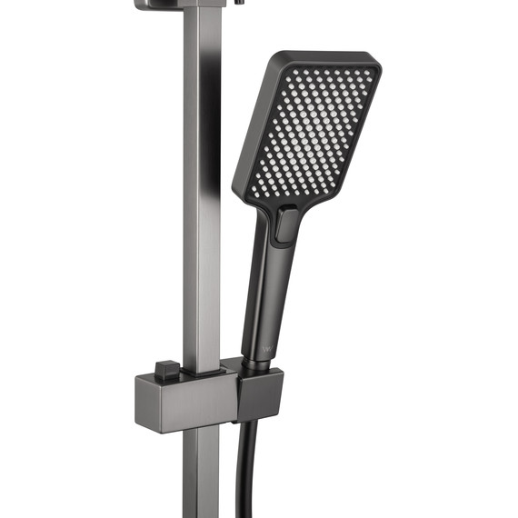 Душевая стойка Wonzon & Woghand Fit WW-88739009-BGM, тёмный графит брашированный - фото 6