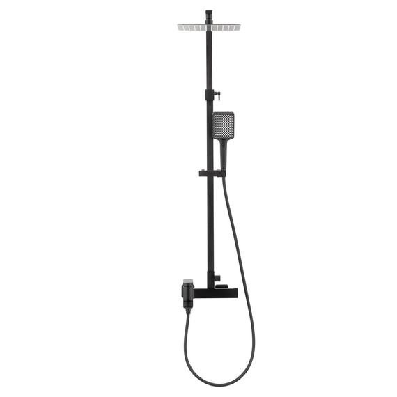 Душевая стойка Wonzon & Woghand Edge WW-88739003-MB, чёрный матовый - фото 2