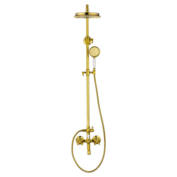 Душевая стойка Wonzon & Woghand Retro WW-88739020-PG, золото глянцевое - фото 