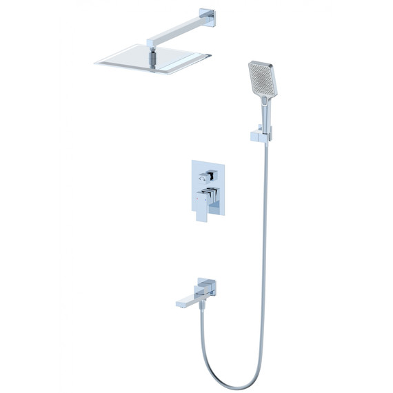 Душевая система для ванны Wonzon & Woghand Cube WW-88939016-CR - фото 
