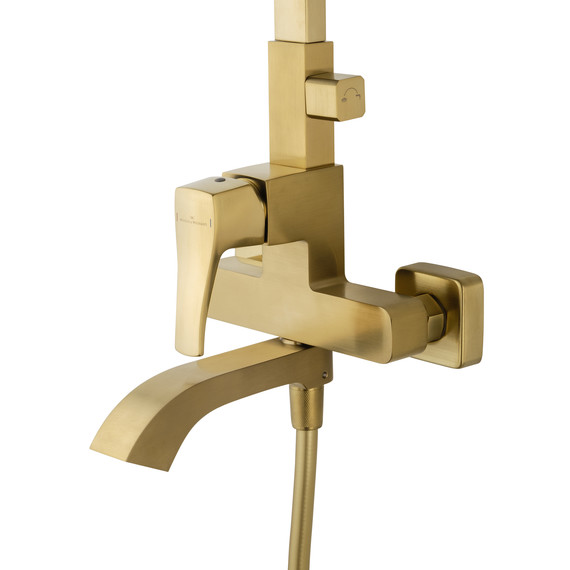 Душевая стойка Wonzon & Woghand Flex WW-88047072-BG, золото брашированное - фото 3