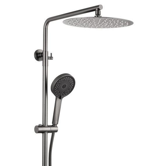 Душевая стойка Wonzon & Woghand Tor WW-88047073-BGM, тёмный графит брашированный - фото 5