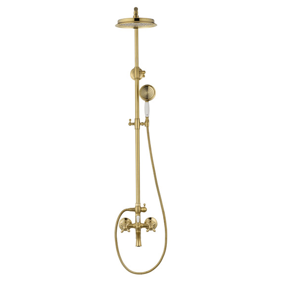 Душевая стойка Wonzon & Woghand Retro WW-88739020-BG, золото брашированное - фото 2