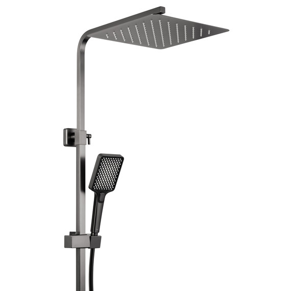 Душевая стойка Wonzon & Woghand Cube 2.0 WW-88047068-BGM, тёмный графит брашированный - фото 5