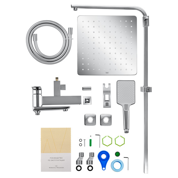 Душевая стойка Wonzon & Woghand Edge WW-88739003-CR - фото 7