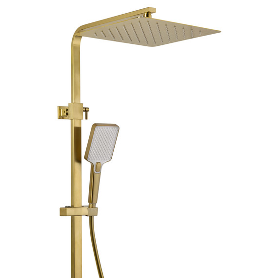 Душевая стойка Wonzon & Woghand Diamond WW-88739011-BG, золото брашированное - фото 5