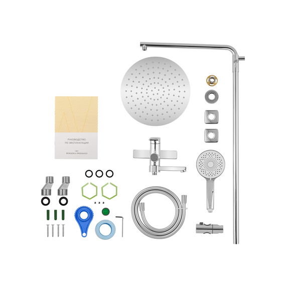 Душевая стойка Wonzon & Woghand Frame WW-88739010-CR - фото 6