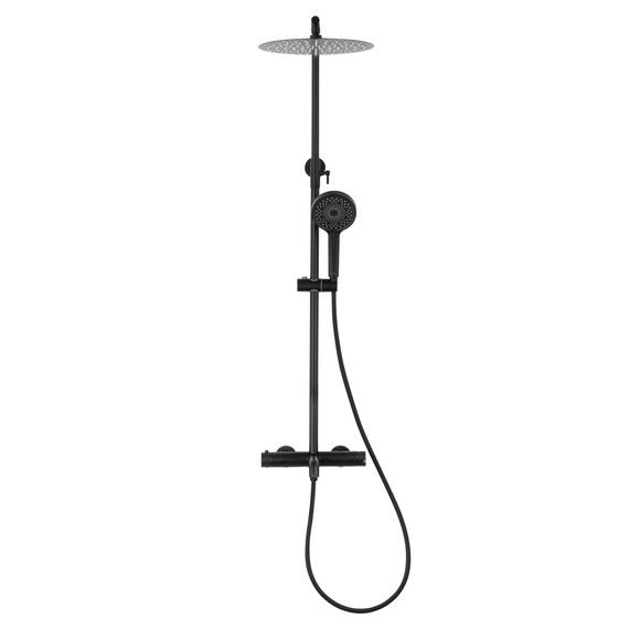 Душевая стойка Wonzon & Woghand Stick WW-88739017-MB, чёрный матовый - фото 2