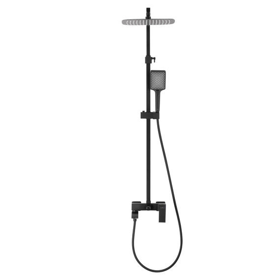 Душевая стойка Wonzon & Woghand Fit WW-88739009-MB, чёрный матовый - фото 2