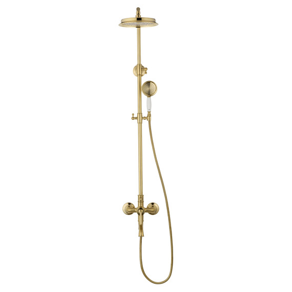 Душевая стойка Wonzon & Woghand Steam WW-88739008-BG, золото брашированное - фото 2