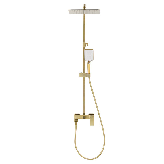 Душевая стойка Wonzon & Woghand Cube WW-88739016-BG, золото брашированное - фото 2