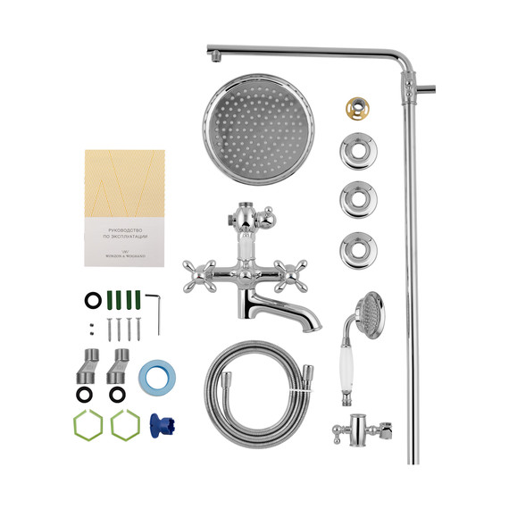 Душевая стойка Wonzon & Woghand Retro WW-88739020-CR - фото 6