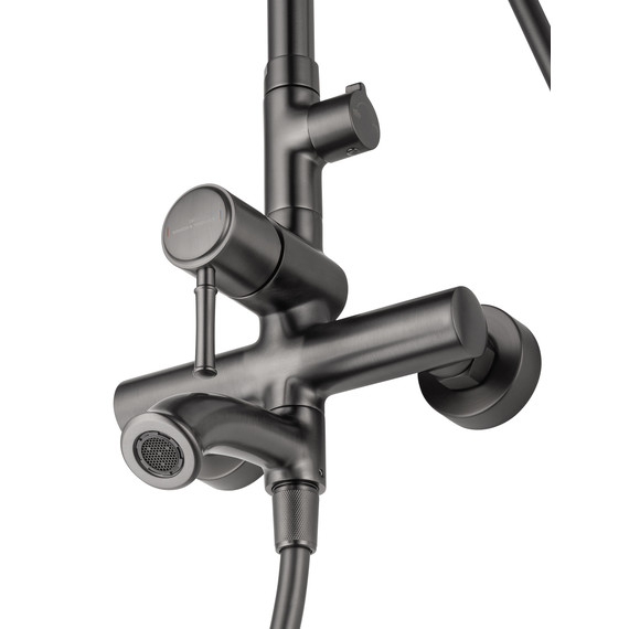 Душевая стойка Wonzon & Woghand Tor WW-88047073-BGM, тёмный графит брашированный - фото 4