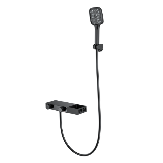 Смесители для ванны Wonzon & Woghand Shelf WW-B2551-MB, чёрный - фото 