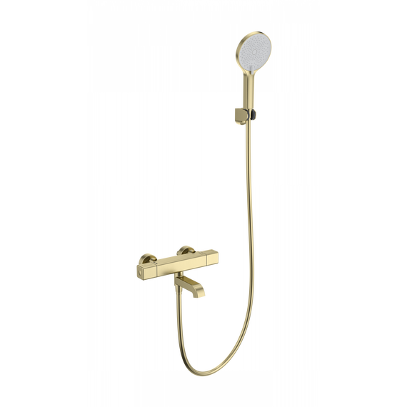 Смесители для ванны с термостатом Wonzon & Woghand Stay WW-B2016-A1-BG, золото - фото 