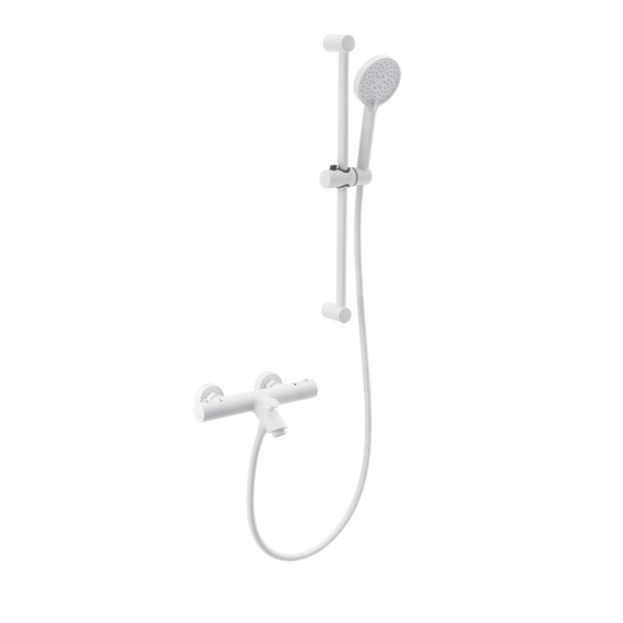 Смесители для ванны с термостатом Wonzon & Woghand WW-C2002-A-MW, белый - фото 