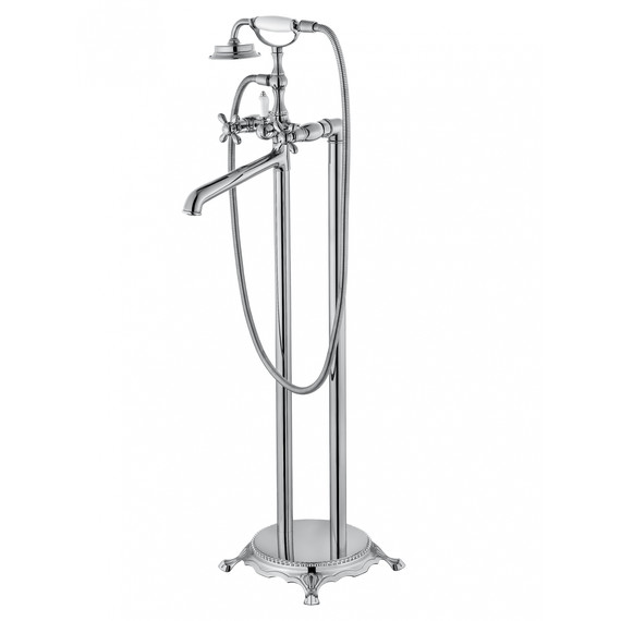 Смеситель для ванны напольный Wonzon & Woghand Retro WW-88649020-CR - фото 
