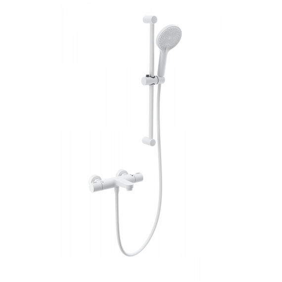 Смесители для ванны с термостатом Wonzon & Woghand WW-C2018-A-MW, белый - фото 