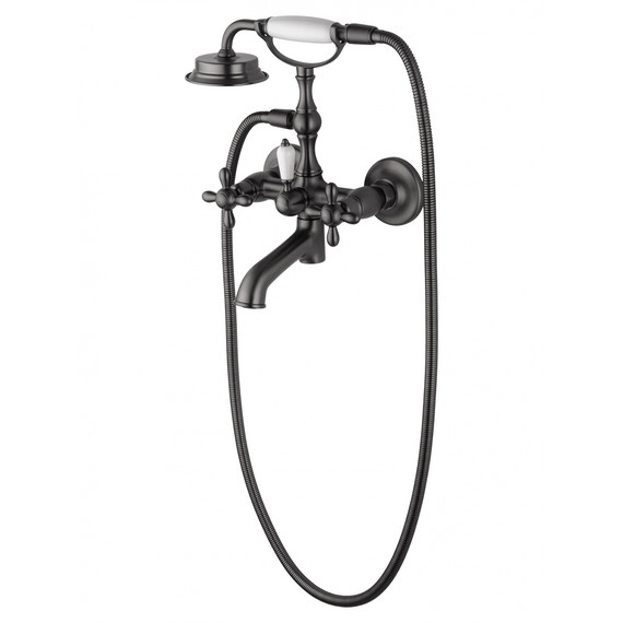 Смесители для ванны Wonzon & Woghand Retro WW-88639020-BGM, тёмный графит - фото 