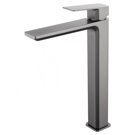 Смеситель для раковины высокий Wonzon & Woghand Diamond WW-88239011-BGM, тёмный графит - фото 