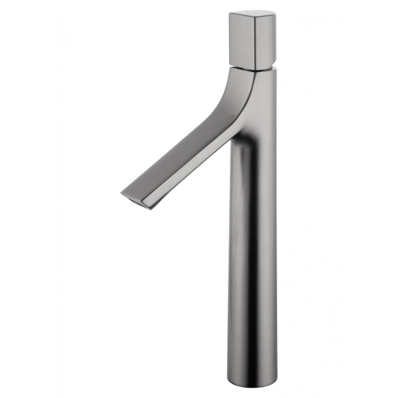 Смеситель для раковины высокий Wonzon & Woghand The one WW-H1011-BGG, тёмный графит - фото 